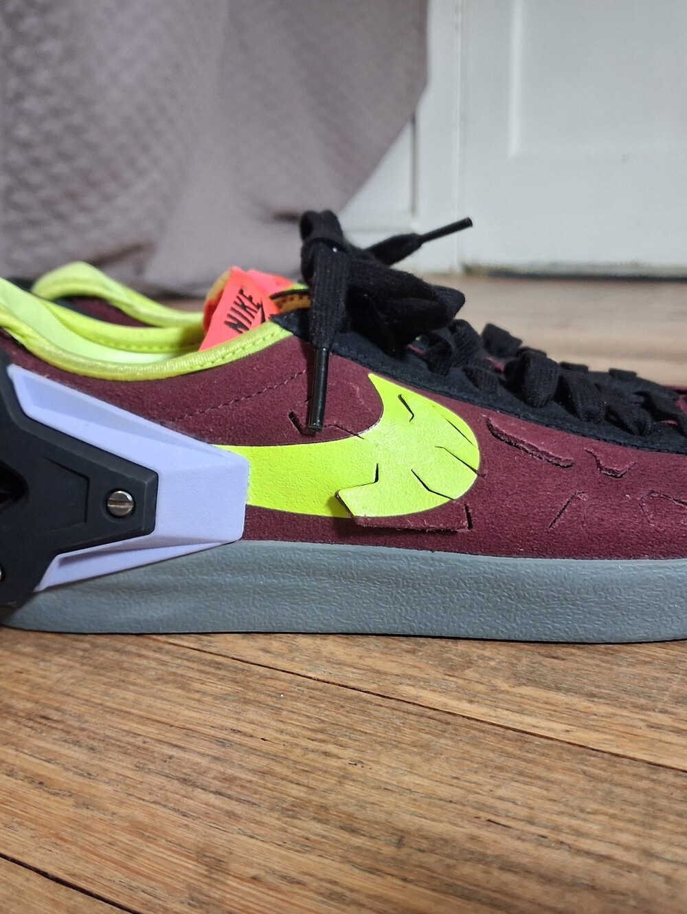 Nike Blazer Low x Acronym "Night Maroon" - Size 6.5 Men's
